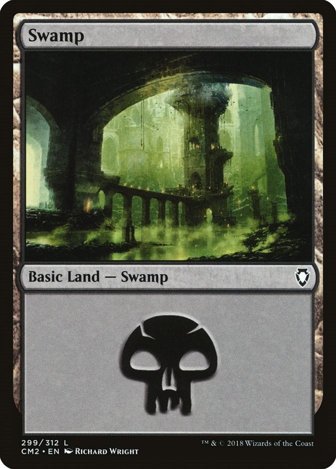 Image for Swamp (299) (Commander Anthology Volume II) (299) - Magic: The Gathering