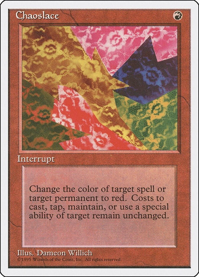 Image for Chaoslace (Fourth Edition) - Magic: The Gathering