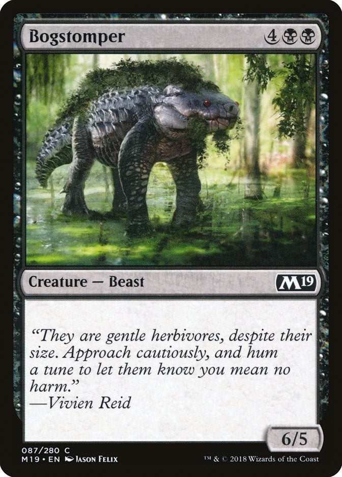 Image for Bogstomper (Core Set 2019) (87) - Magic: The Gathering