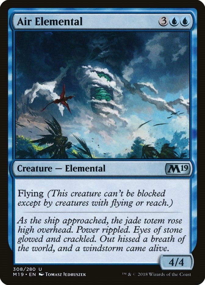 Image for Air Elemental (Core Set 2019) (308) - Magic: The Gathering