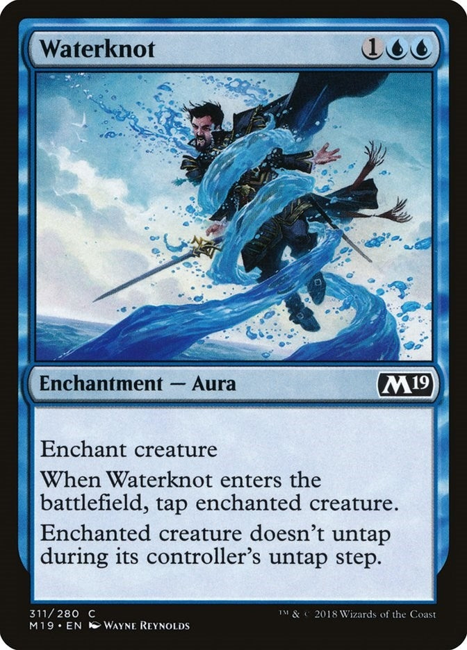 Image for Waterknot (Core Set 2019) (311) - Magic: The Gathering