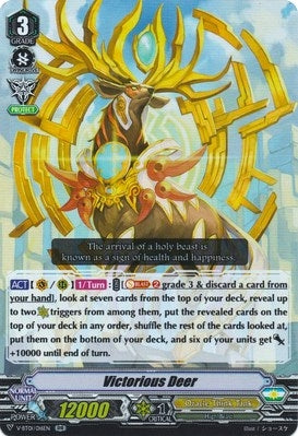 Image for Victorious Deer (V-BT01: Unite! Team Q4) (V-BT01/016EN) - Cardfight Vanguard