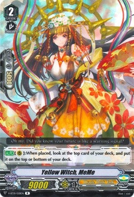 Image for Yellow Witch, MeMe (V-BT01: Unite! Team Q4) (V-BT01/028EN) - Cardfight Vanguard