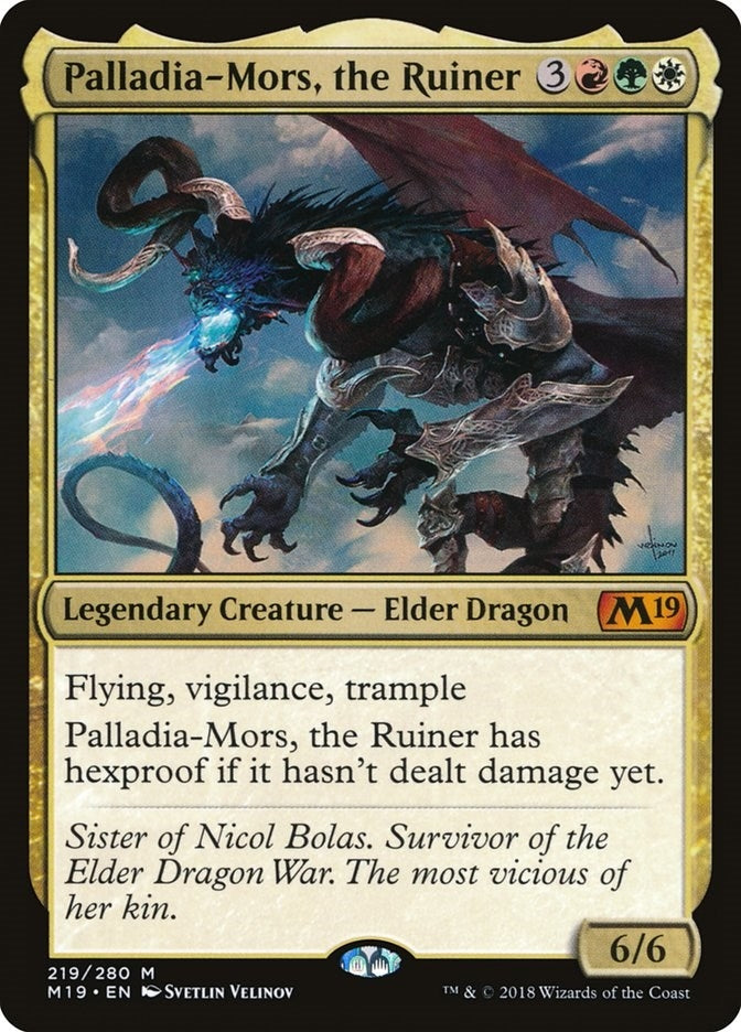 Image for Palladia-Mors, the Ruiner (Core Set 2019) (219) - Magic: The Gathering