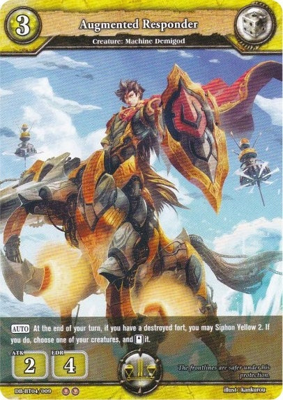 Image for Augmented Responder (Surge of Titans) (DB-BT04/009) - Dragoborne