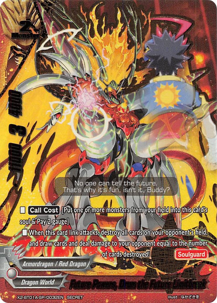 Image for Future Powers, Drum the Future Limitbreak (Solar Strife) (X2-BT01A-SP/0032EN) - Future Card BuddyFight