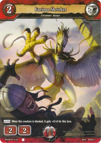 Image for Furious Shrieker (Surge of Titans) (DB-BT04/058) - Dragoborne