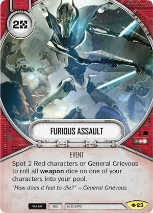 Image for Furious Assault (Way of the Force) (23) - Star Wars: Destiny