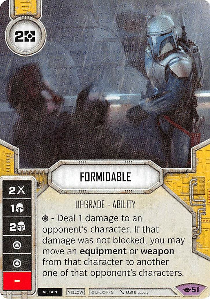 Image for Formidable (Way of the Force) (51) - Star Wars: Destiny