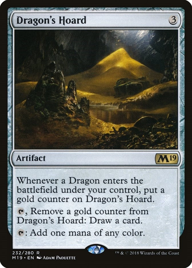 Image for Dragon's Hoard (Core Set 2019) (232) - Magic: The Gathering