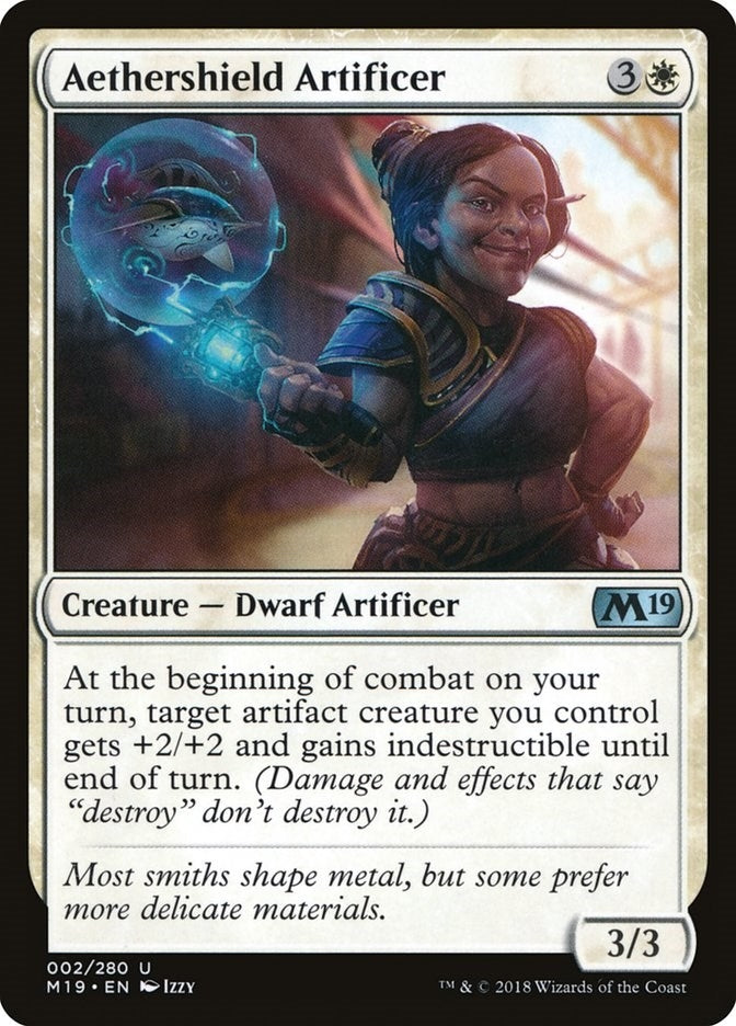 Image for Aethershield Artificer (Core Set 2019) (2) - Magic: The Gathering