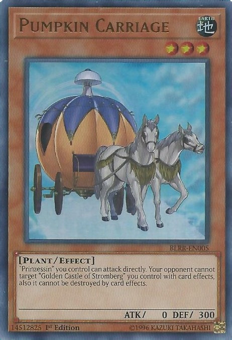 Image for Pumpkin Carriage (Battles of Legend: Relentless Revenge) (BLRR-EN005) - YuGiOh