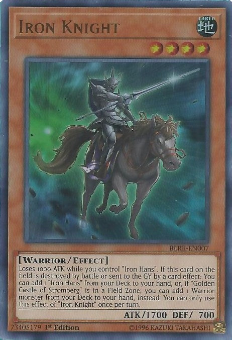 Image for Iron Knight (Battles of Legend: Relentless Revenge) (BLRR-EN007) - YuGiOh