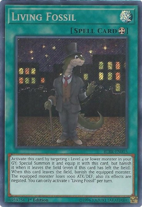 Image for Living Fossil (Battles of Legend: Relentless Revenge) (BLRR-EN015) - YuGiOh