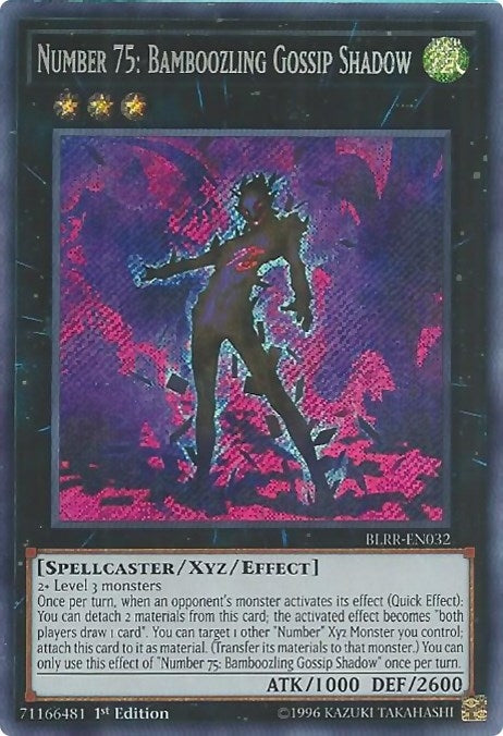 Image for Number 75: Bamboozling Gossip Shadow (Battles of Legend: Relentless Revenge) (BLRR-EN032) - YuGiOh