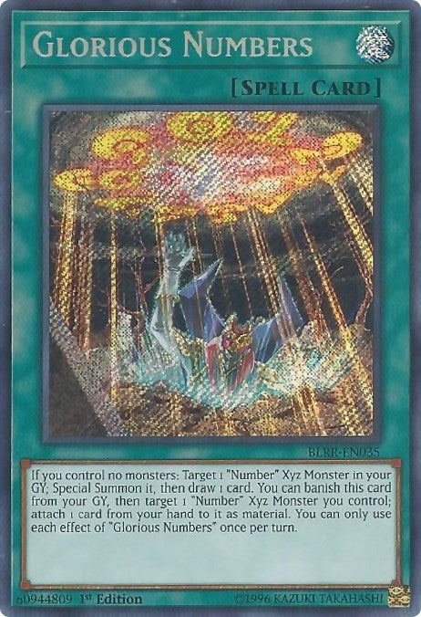 Image for Glorious Numbers (Battles of Legend: Relentless Revenge) (BLRR-EN035) - YuGiOh