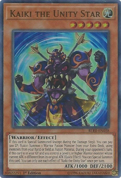 Image for Kaiki the Unity Star (Battles of Legend: Relentless Revenge) (BLRR-EN038) - YuGiOh