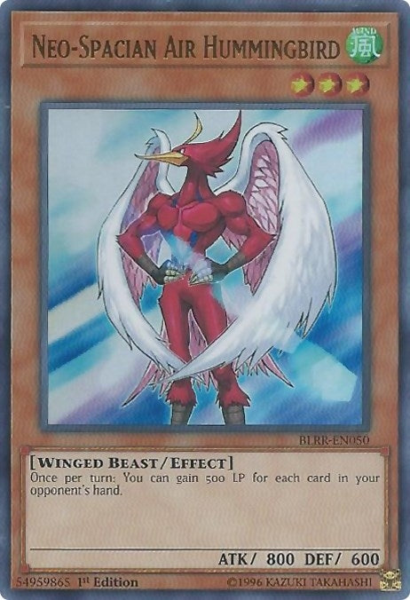 Image for Neo-Spacian Air Hummingbird (Battles of Legend: Relentless Revenge) (BLRR-EN050) - YuGiOh