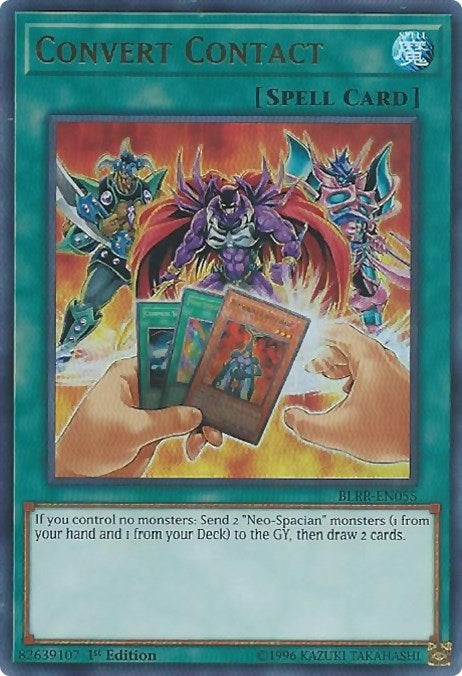 Image for Convert Contact (Battles of Legend: Relentless Revenge) (BLRR-EN055) - YuGiOh