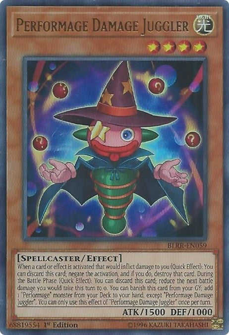 Image for Performage Damage Juggler (Battles of Legend: Relentless Revenge) (BLRR-EN059) - YuGiOh