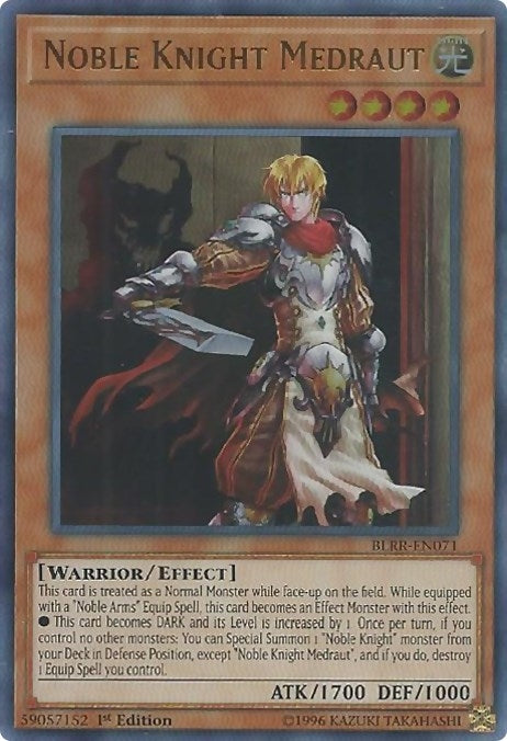 Image for Noble Knight Medraut (Battles of Legend: Relentless Revenge) (BLRR-EN071) - YuGiOh