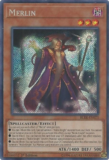 Image for Merlin (Battles of Legend: Relentless Revenge) (BLRR-EN073) - YuGiOh