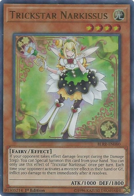 Image for Trickstar Narkissus (Battles of Legend: Relentless Revenge) (BLRR-EN080) - YuGiOh