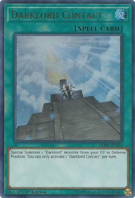 Image for Darklord Contact (Battles of Legend: Relentless Revenge) (BLRR-EN094) - YuGiOh