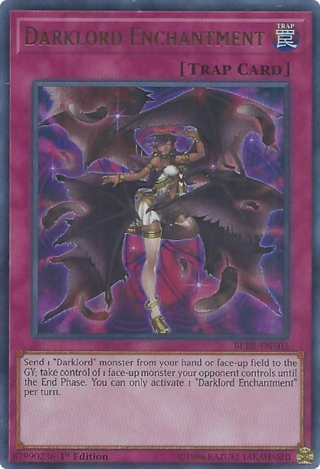 Image for Darklord Enchantment (Battles of Legend: Relentless Revenge) (BLRR-EN103) - YuGiOh