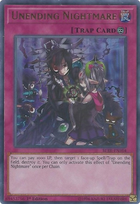 Image for Unending Nightmare (Battles of Legend: Relentless Revenge) (BLRR-EN104) - YuGiOh