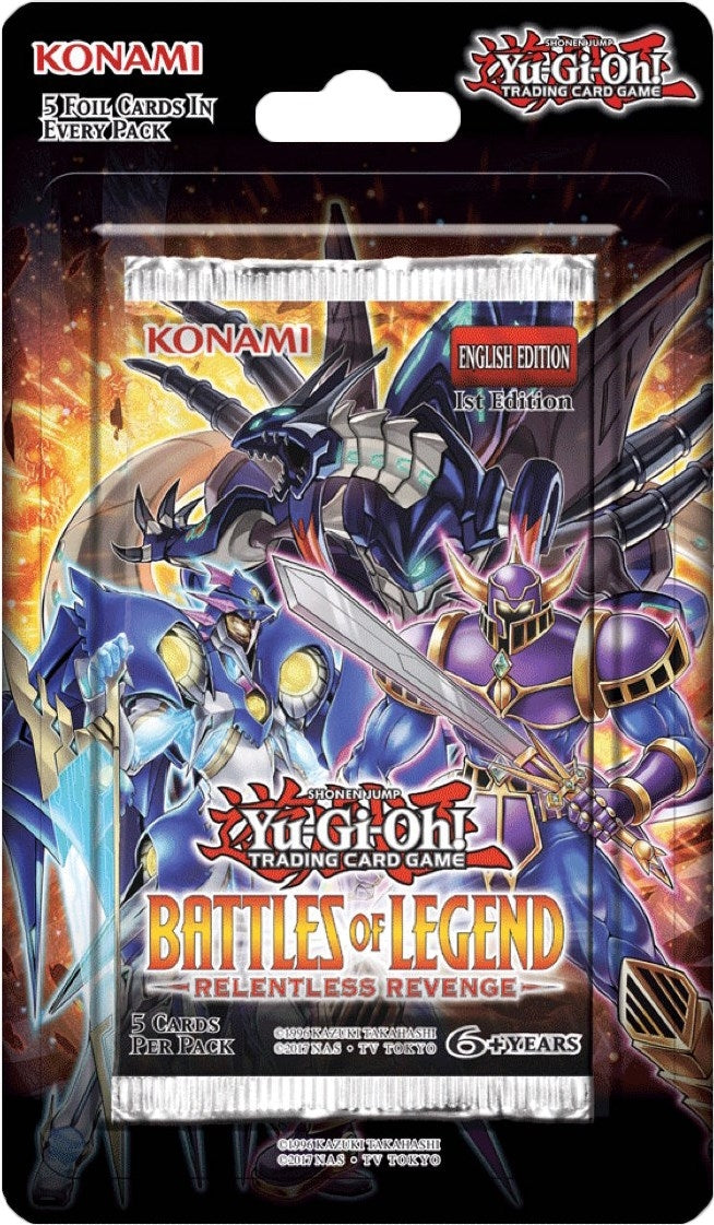 Image for Battles of Legend: Relentless Revenge - Blister Pack - YuGiOh