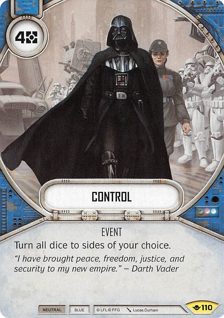 Image for Control (Way of the Force) (110) - Star Wars: Destiny