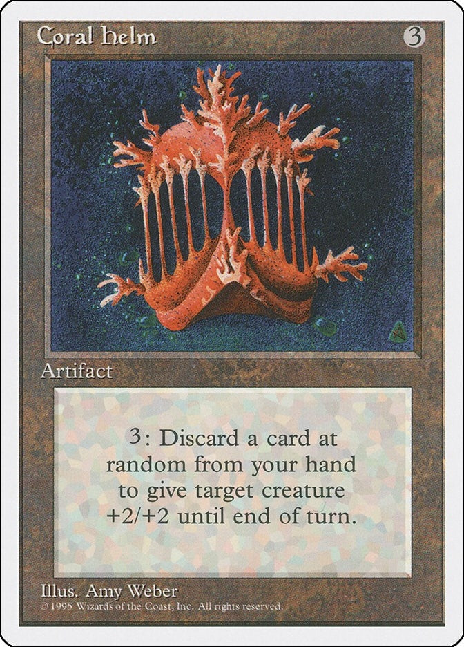 Image for Coral Helm (Fourth Edition) - Magic: The Gathering