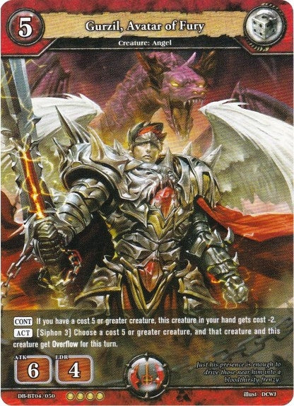 Image for Gurzil, Avatar of Fury (Surge of Titans) (DB-BT04/050) - Dragoborne