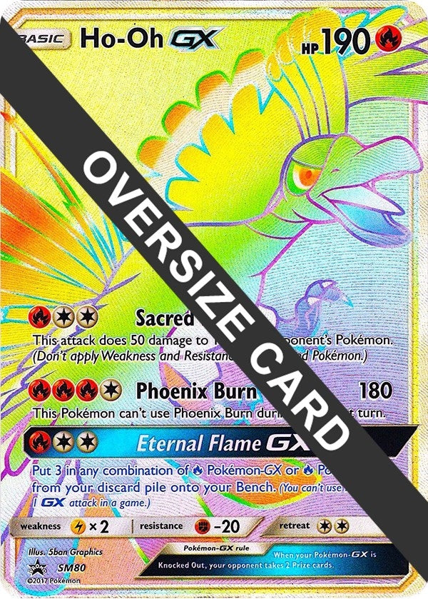 Image for Ho-Oh GX - SM80 (SM Black Star Promo) (Jumbo Cards) (SM80) - Pokemon