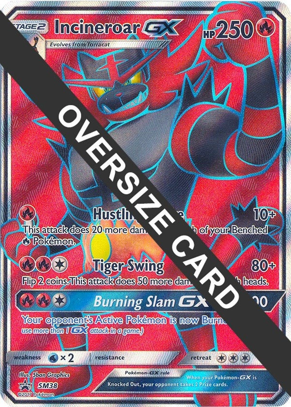 Image for Incineroar GX - SM38 (SM Black Star Promo) (Jumbo Cards) (SM38) - Pokemon