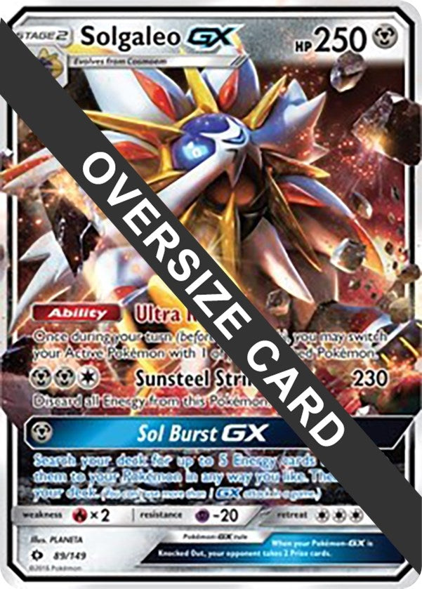 Image for Solgaleo GX (Jumbo Cards) (089/149) - Pokemon