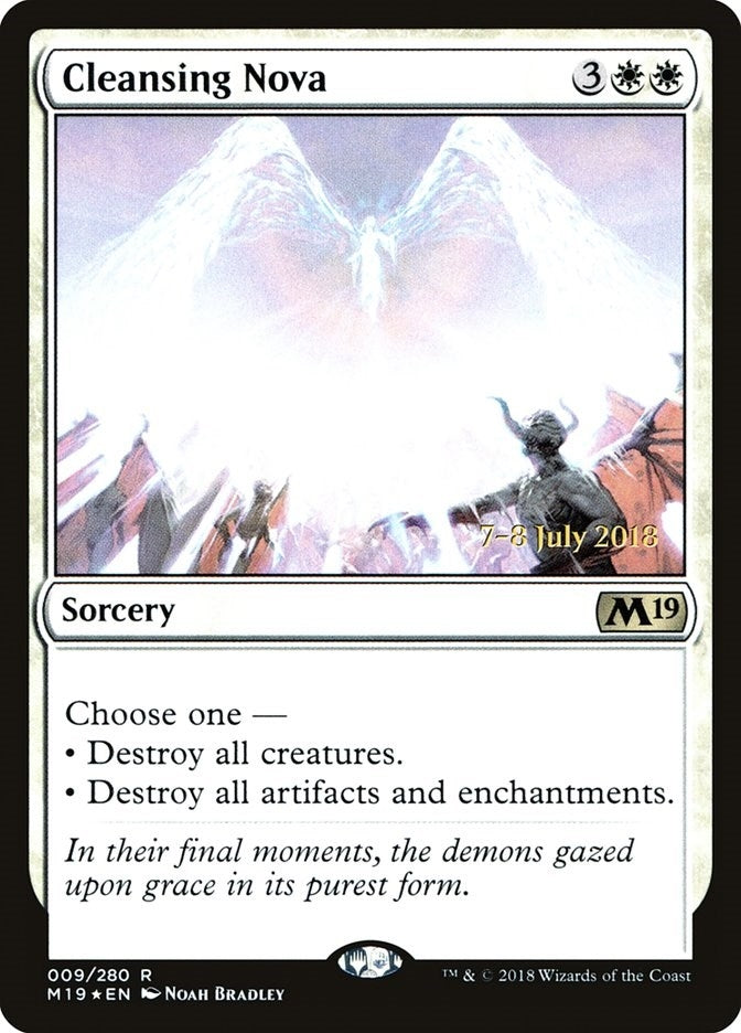Image for Cleansing Nova (Prerelease Cards) (9) - Magic: The Gathering