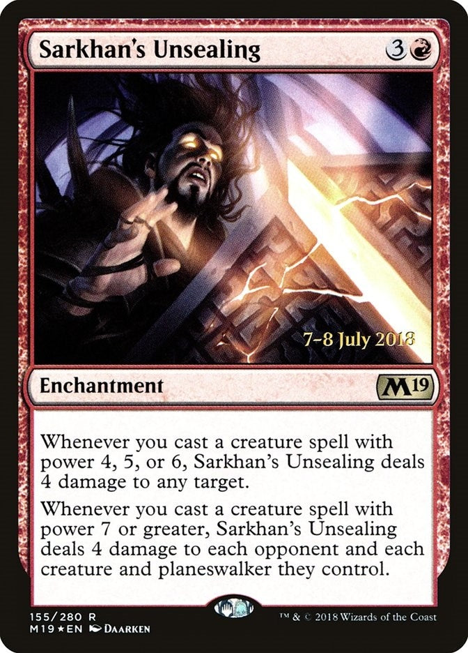 Image for Sarkhan's Unsealing (Prerelease Cards) (155) - Magic: The Gathering