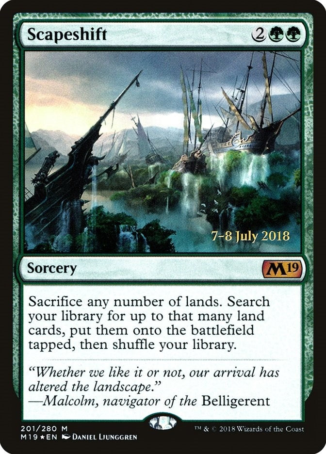 Image for Scapeshift (Prerelease Cards) (201) - Magic: The Gathering