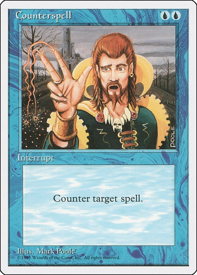 Image for Counterspell (Fourth Edition) (65) - Magic: The Gathering