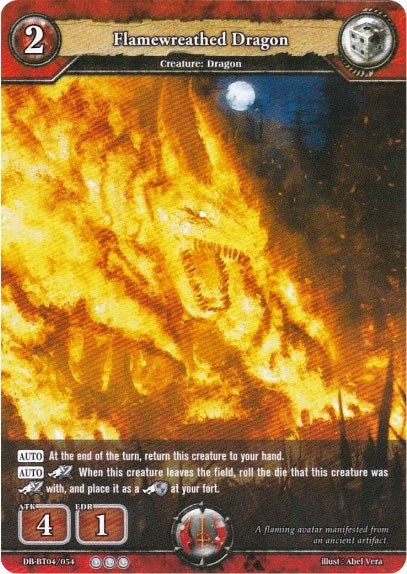 Image for Flamewreathed Dragon (Surge of Titans) (DB-BT04/054) - Dragoborne