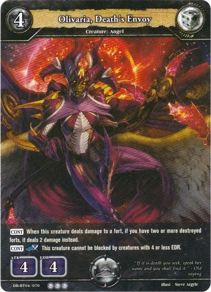 Image for Olivaria, Death's Envoy (Surge of Titans) (DB-BT04/070) - Dragoborne