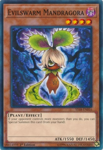 Image for Evilswarm Mandragora (Starter Deck: Codebreaker) (YS18-EN016) - YuGiOh