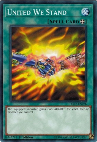 Image for United We Stand (Starter Deck: Codebreaker) (YS18-EN028) - YuGiOh