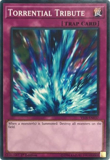 Image for Torrential Tribute (Starter Deck: Codebreaker) (YS18-EN037) - YuGiOh