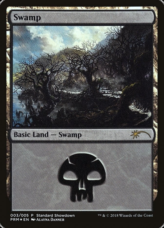 Image for Swamp (Alayna Danner) (Standard Showdown Promos) (3) - Magic: The Gathering