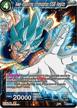 Image for Awe-Inspiring Intimidator SSB Vegito (Expansion Deck Box Set 03: Ultimate Box) (EX03-08) - Dragon Ball Super: Masters
