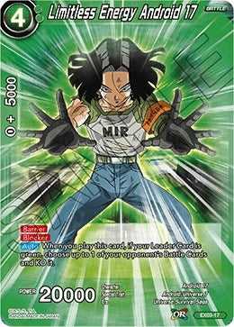 Image for Limitless Energy Android 17 (Expansion Deck Box Set 03: Ultimate Box) (EX03-17) - Dragon Ball Super: Masters