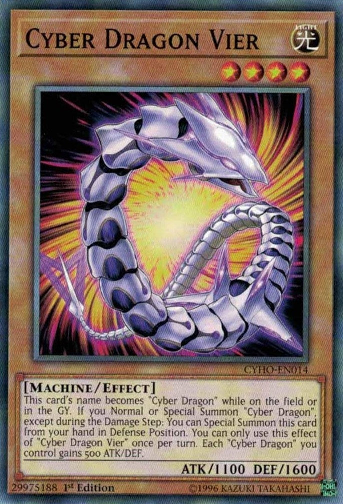 Image for Cyber Dragon Vier (Cybernetic Horizon) (CYHO-EN014) - YuGiOh